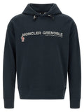 Moncler Grenoble Blue Cotton Sweatshirt