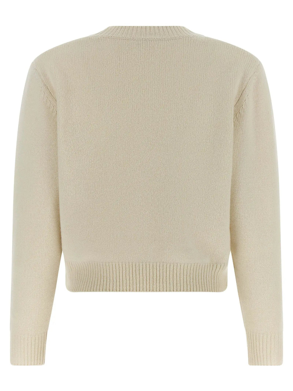 A.P.C. White Wool Cardigan