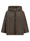 Max Mara Brown Polyester Shell Jacket