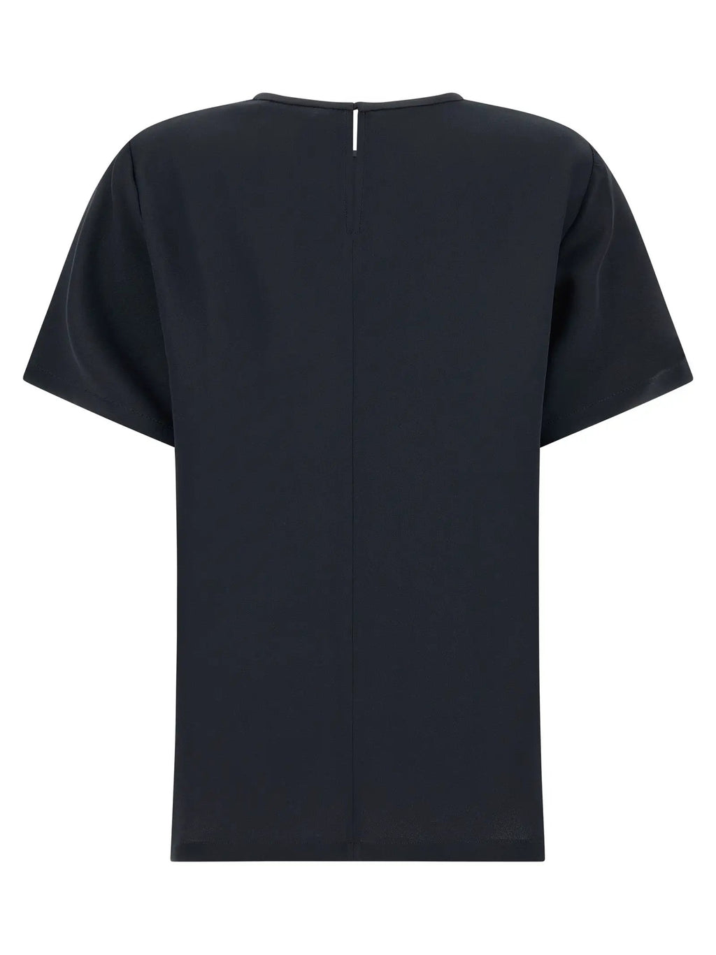 Max Mara Black Silk Blouse
