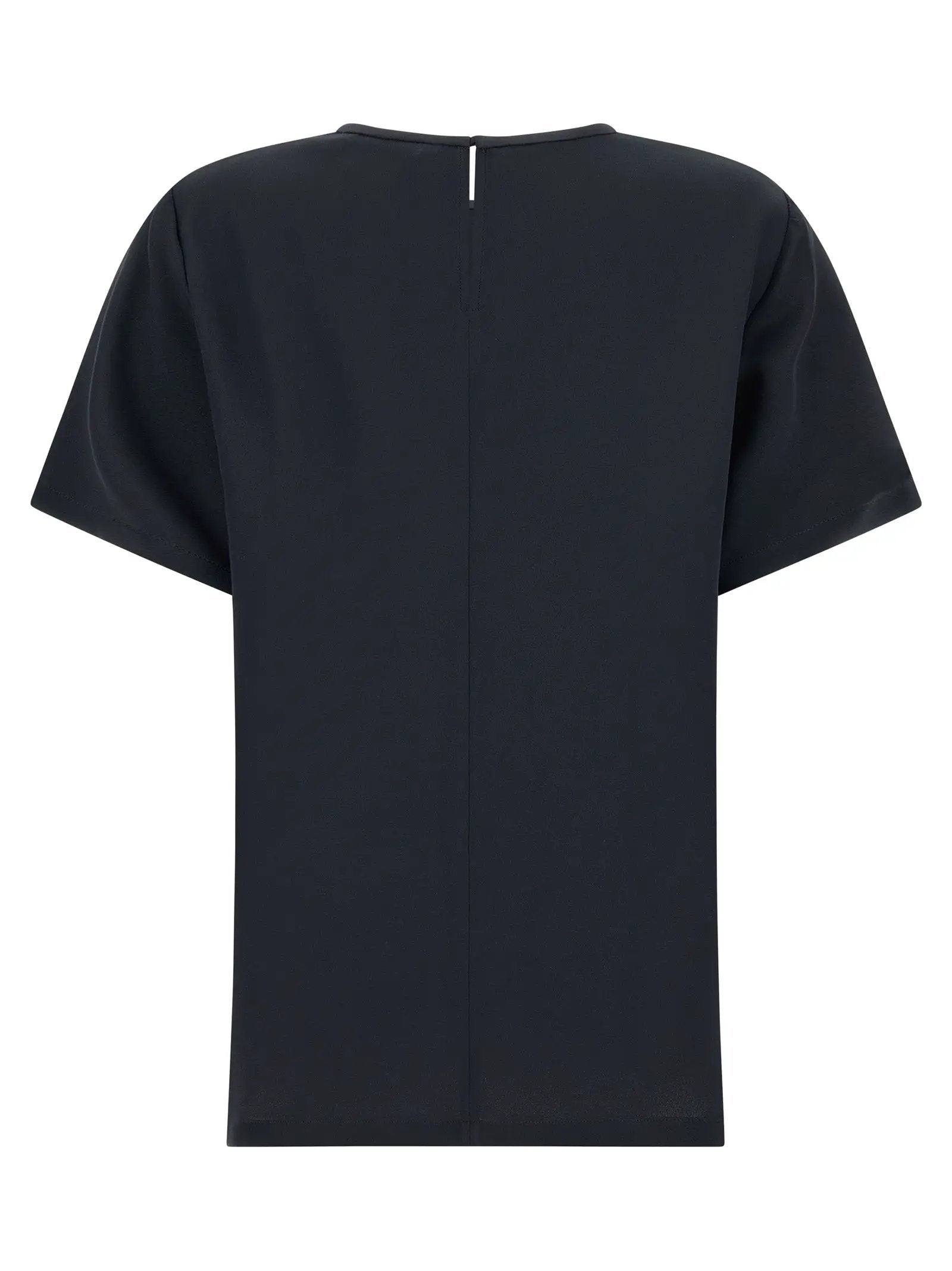 Max Mara Black Silk Blouse