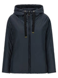 Max Mara Blue Polyester Shell Jacket
