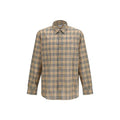 Chemise Burberry beige en coton à motifs