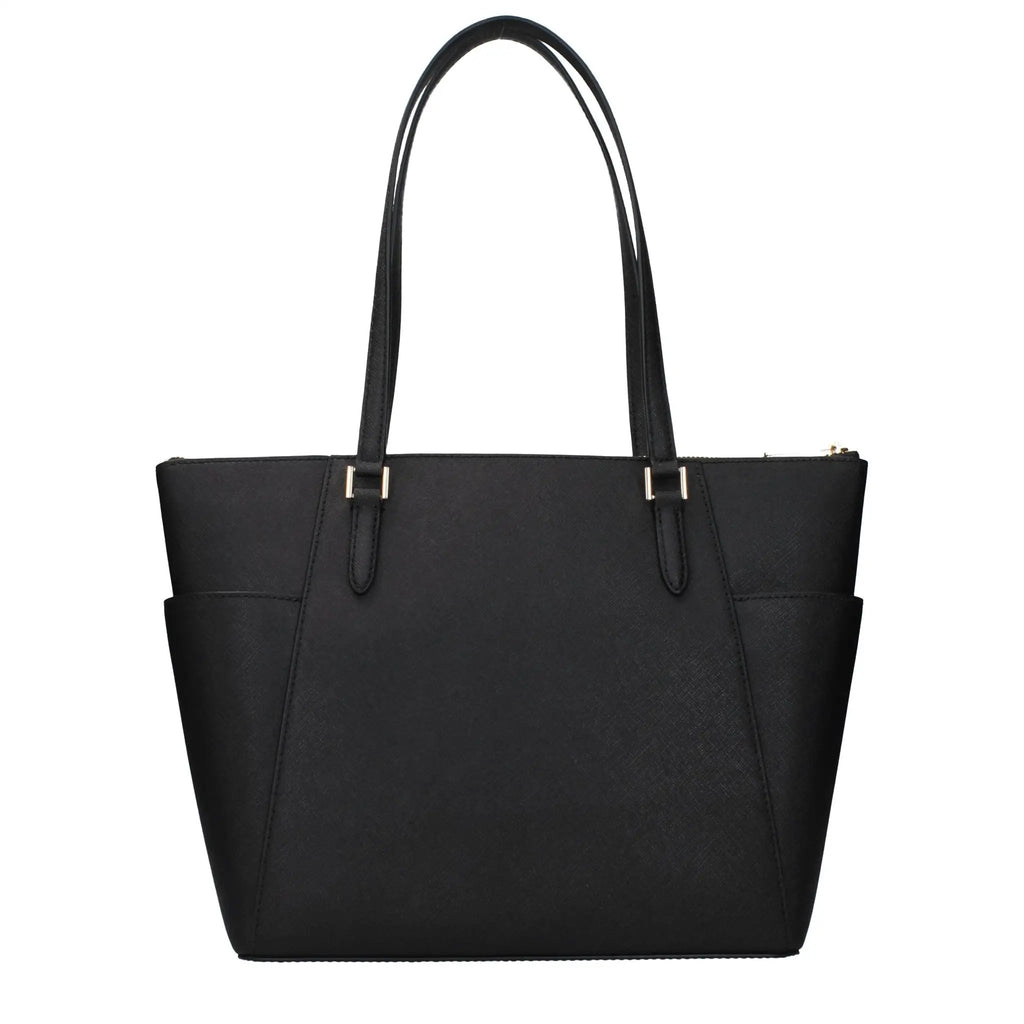 Michael Kors Black Leather Shoulder Bag