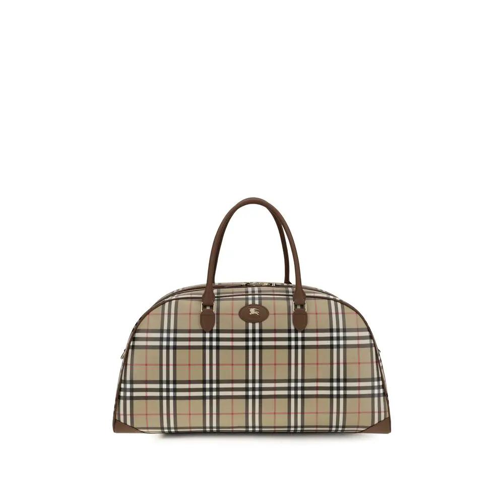 Sac bandoulière Burberry en coton beige