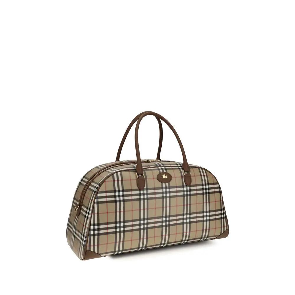 Sac bandoulière Burberry en coton beige