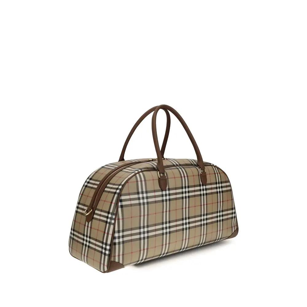 Sac bandoulière Burberry en coton beige