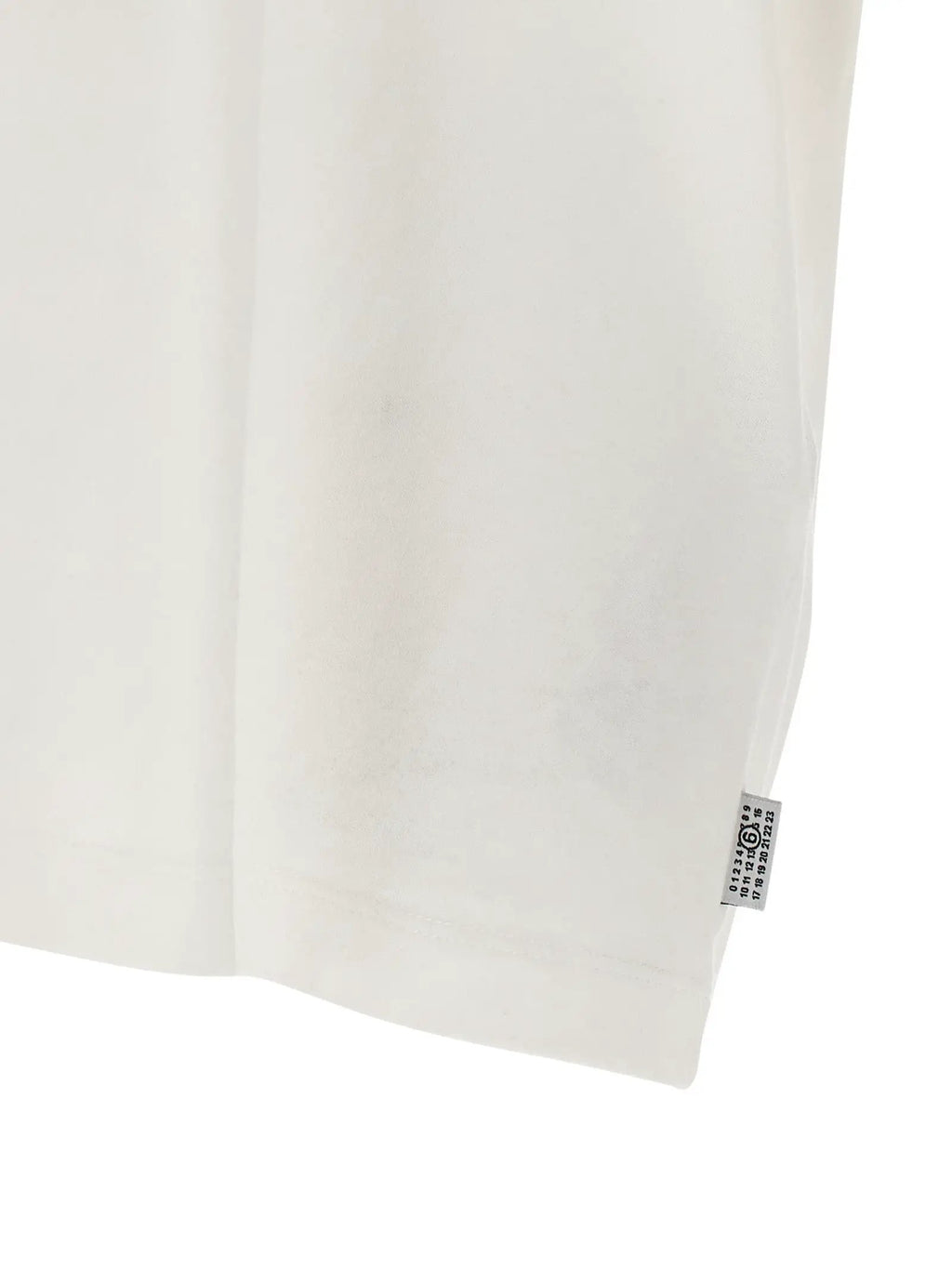 MM6 Maison Margiela White Cotton T-Shirt