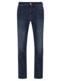 Jean slim en coton bleu Jacob Cohen