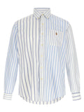 Polo Ralph Lauren Blue Cotton Blouse