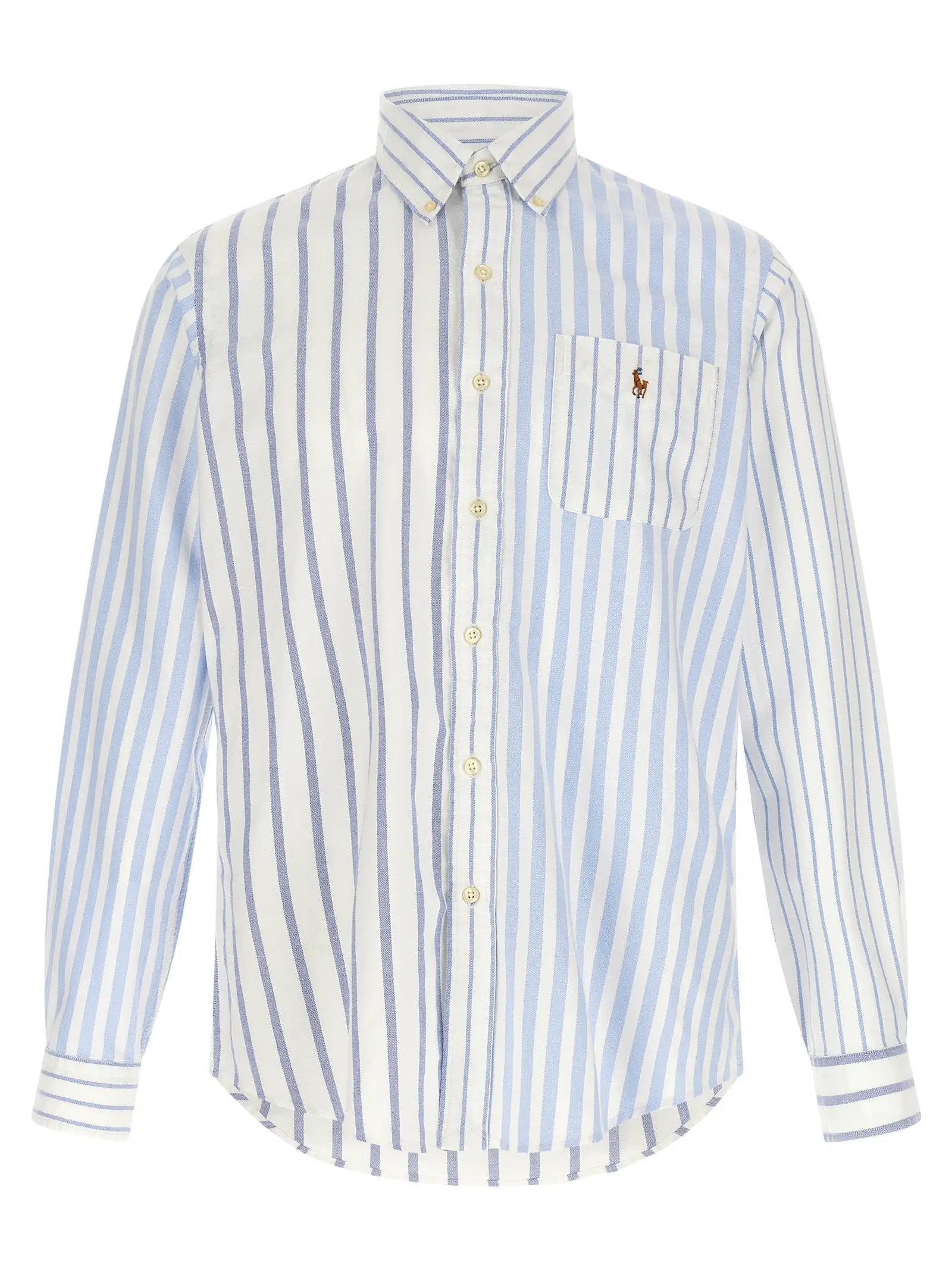 Polo Ralph Lauren Blue Cotton Blouse