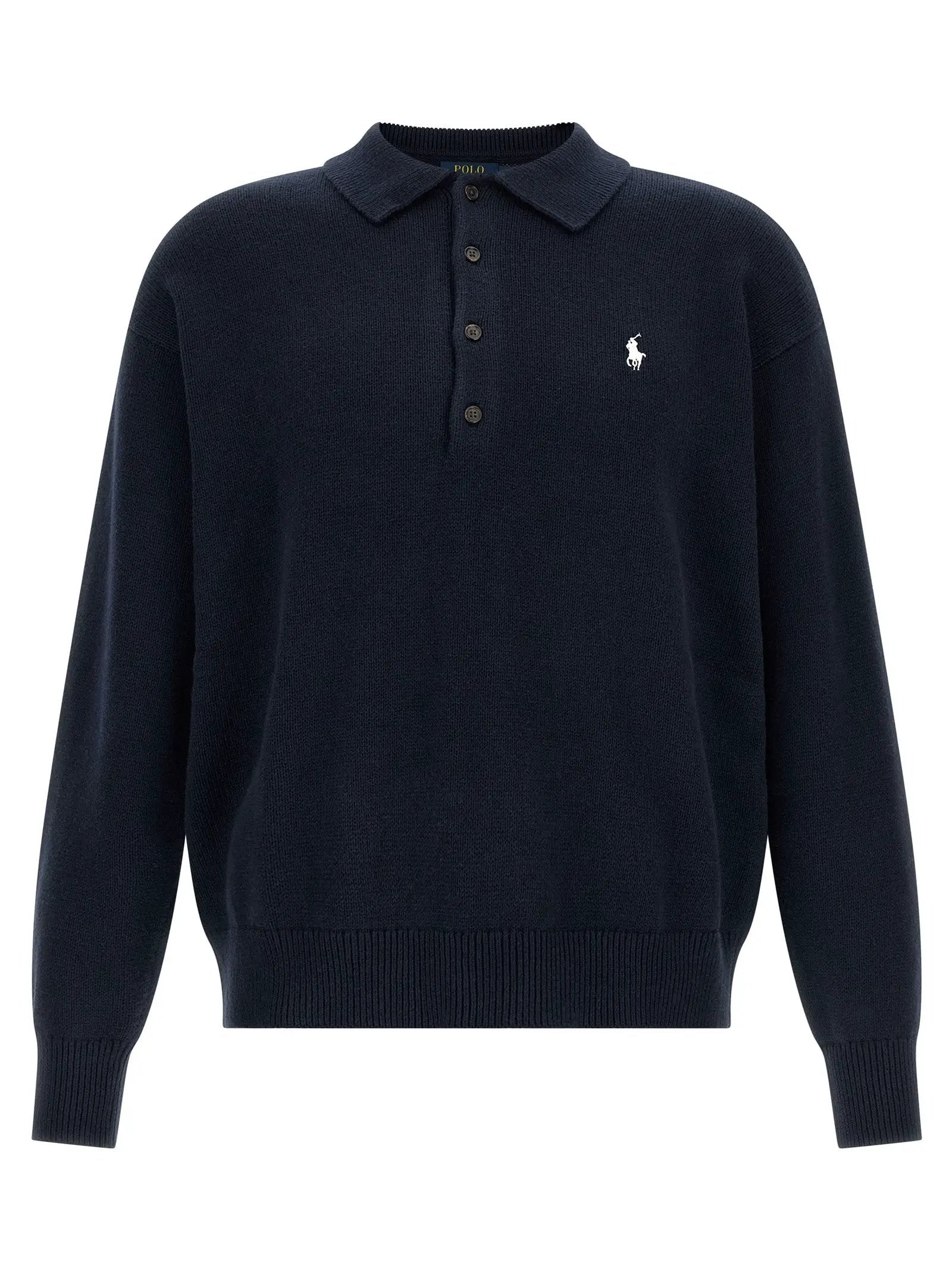 Polo Ralph Lauren Blue Cotton Cardigan