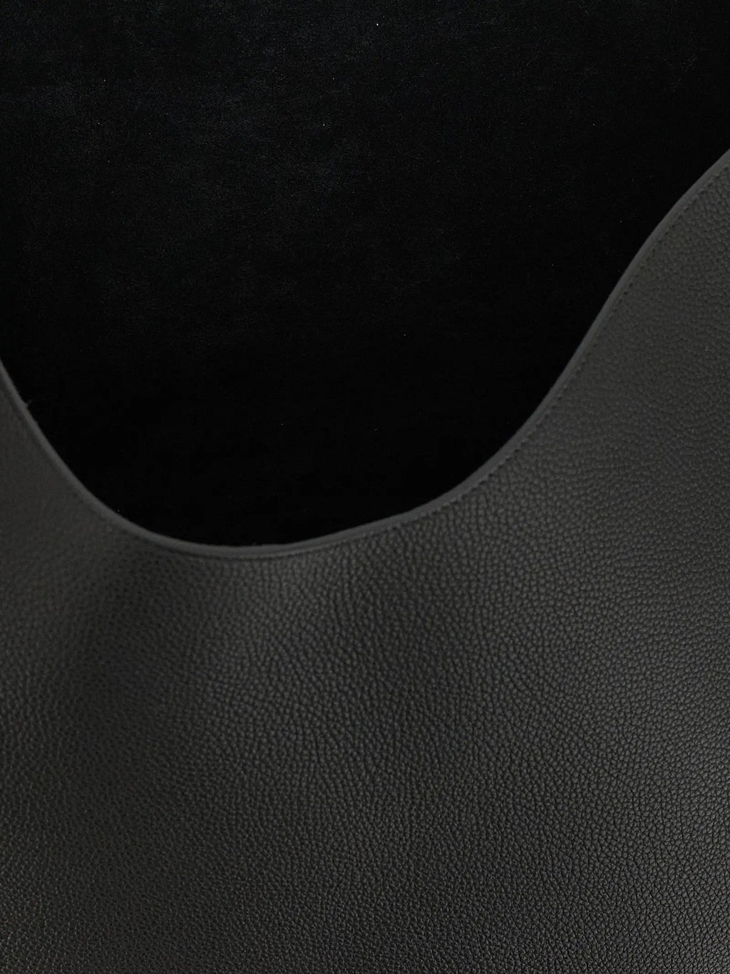 Khaite Black Calfskin Tote Bag