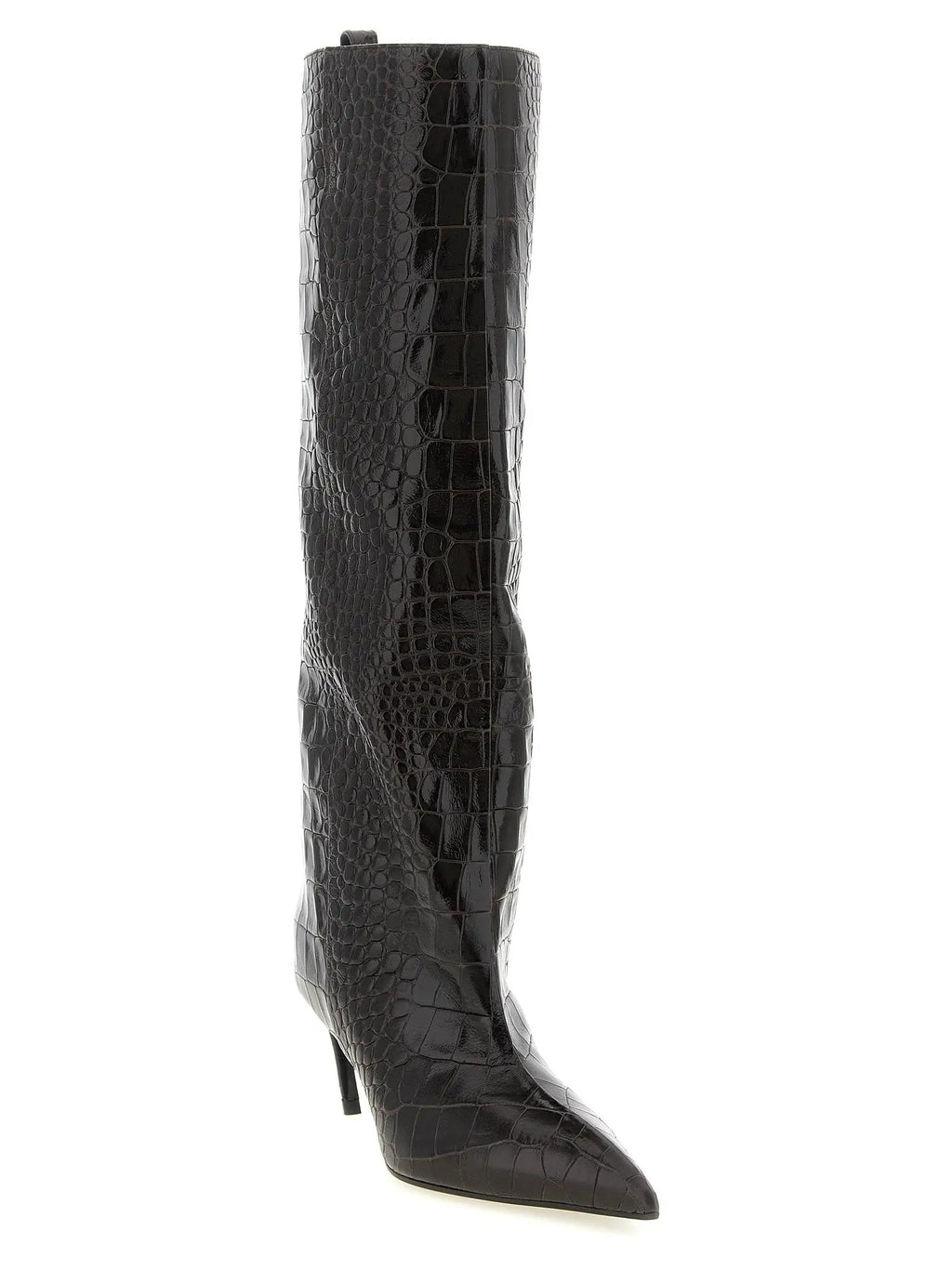 The Attico Brown Bovine Leather Over The Knee