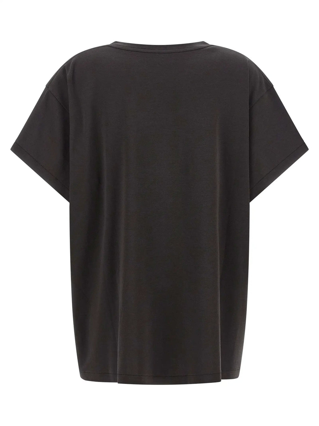 Khaite Gray Cotton T-Shirt