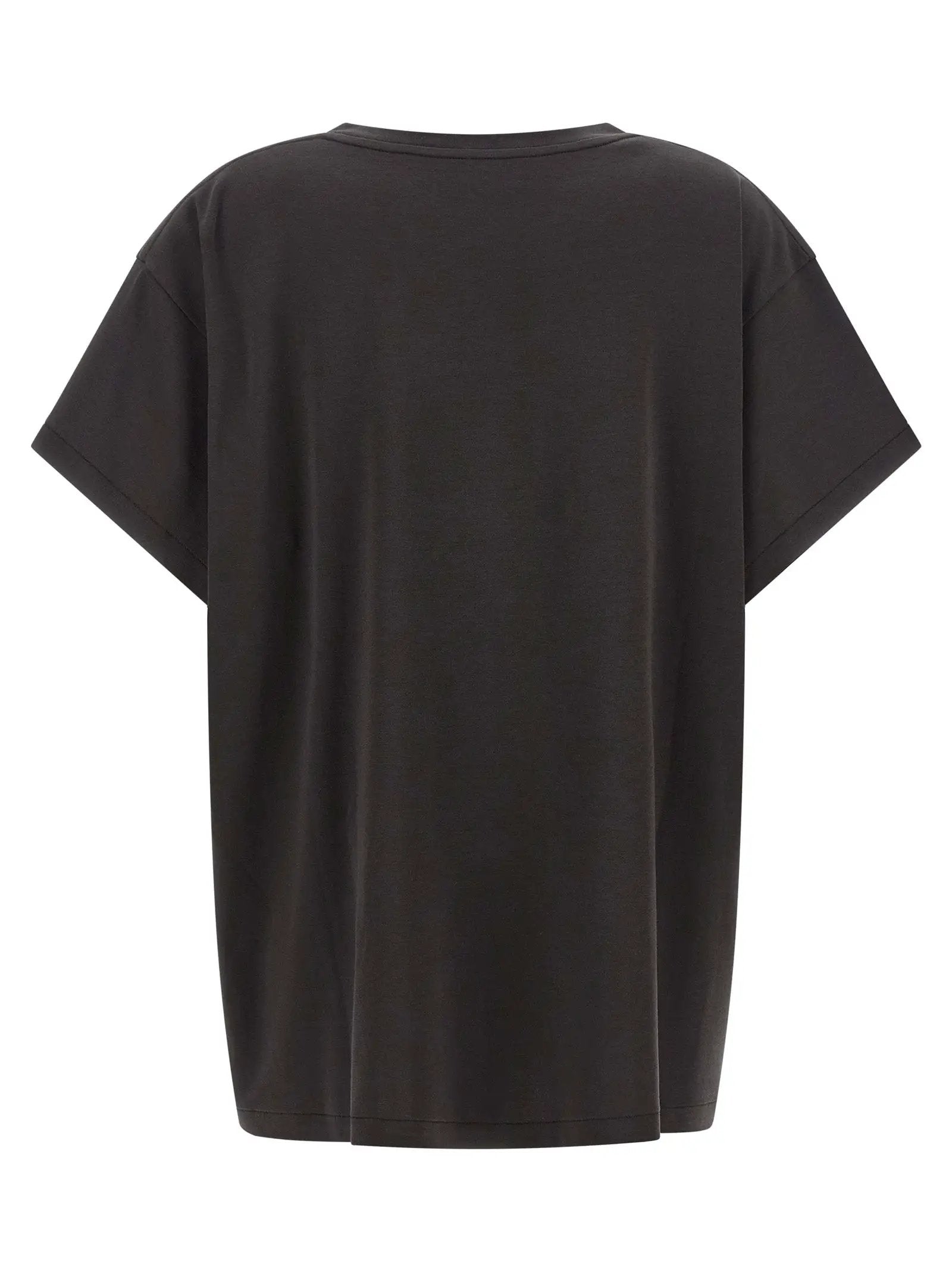 Khaite Gray Cotton T-Shirt