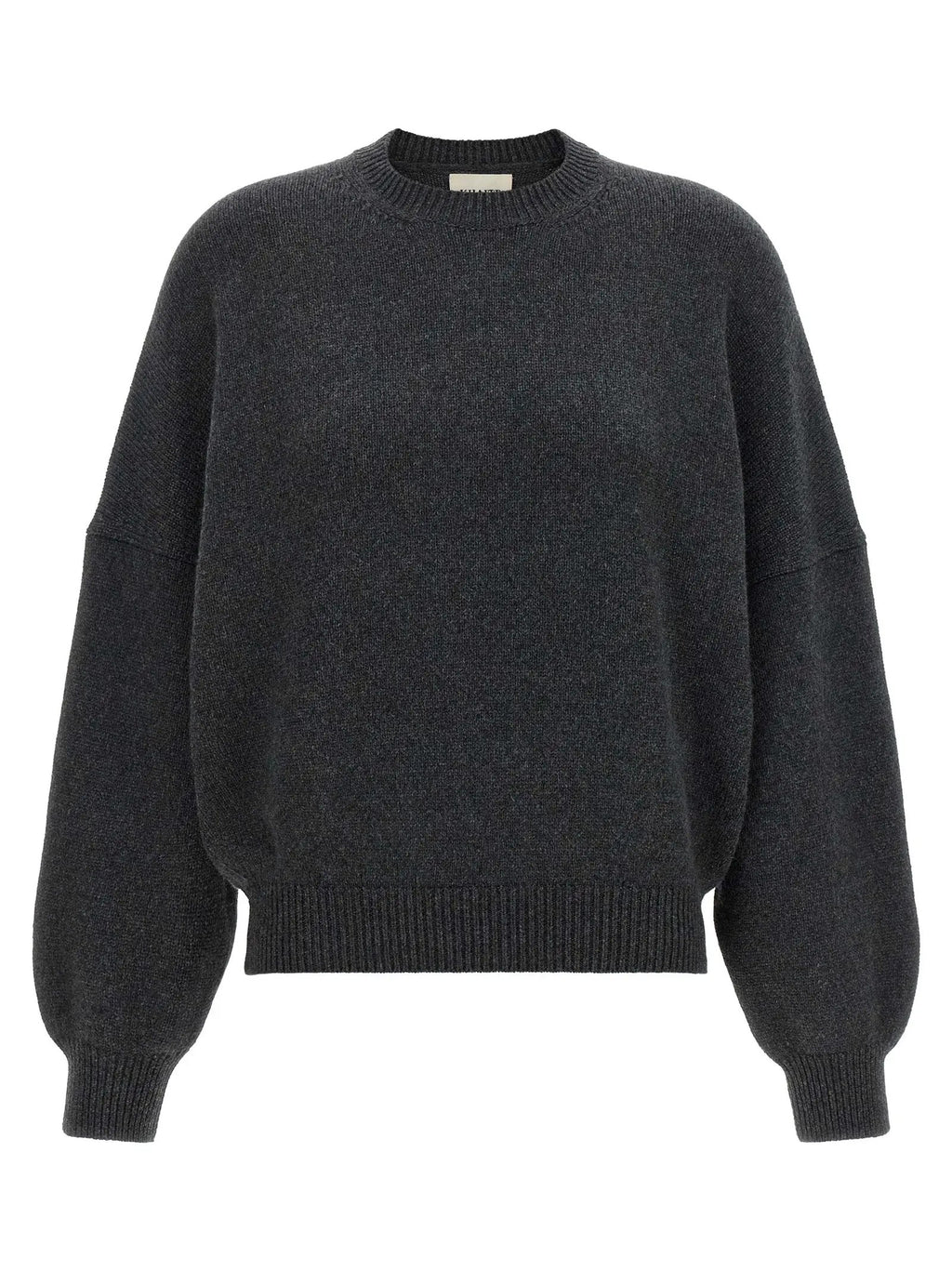 Khaite Gray Cashmere Cardigan