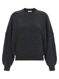 Khaite Gray Cashmere Cardigan