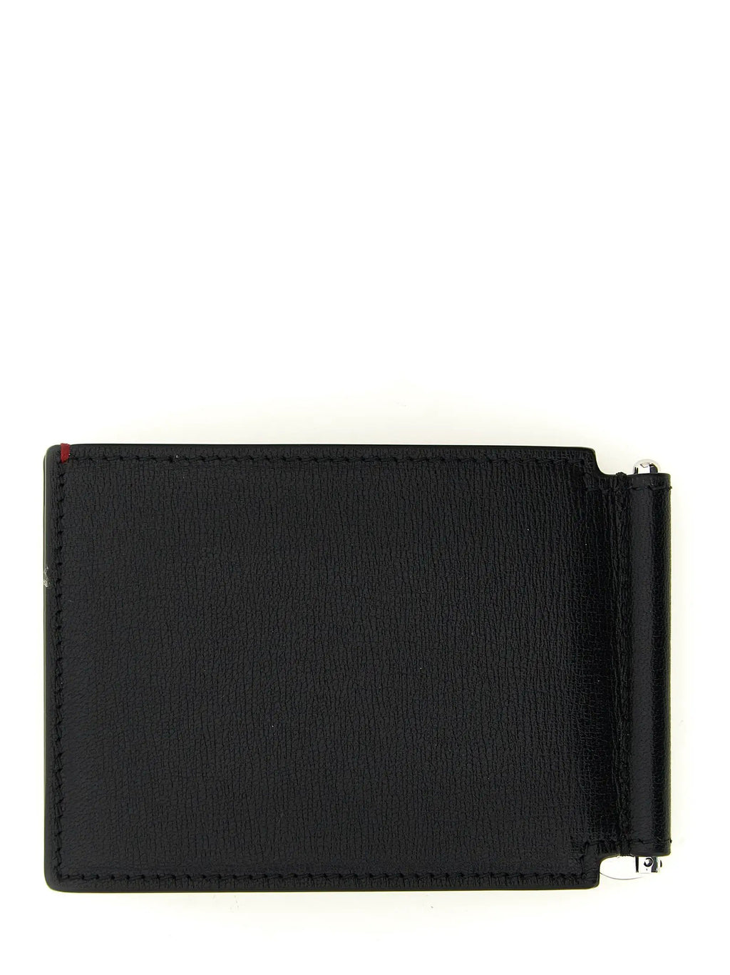 Brunello Cucinelli Black Goatskin Money Clip