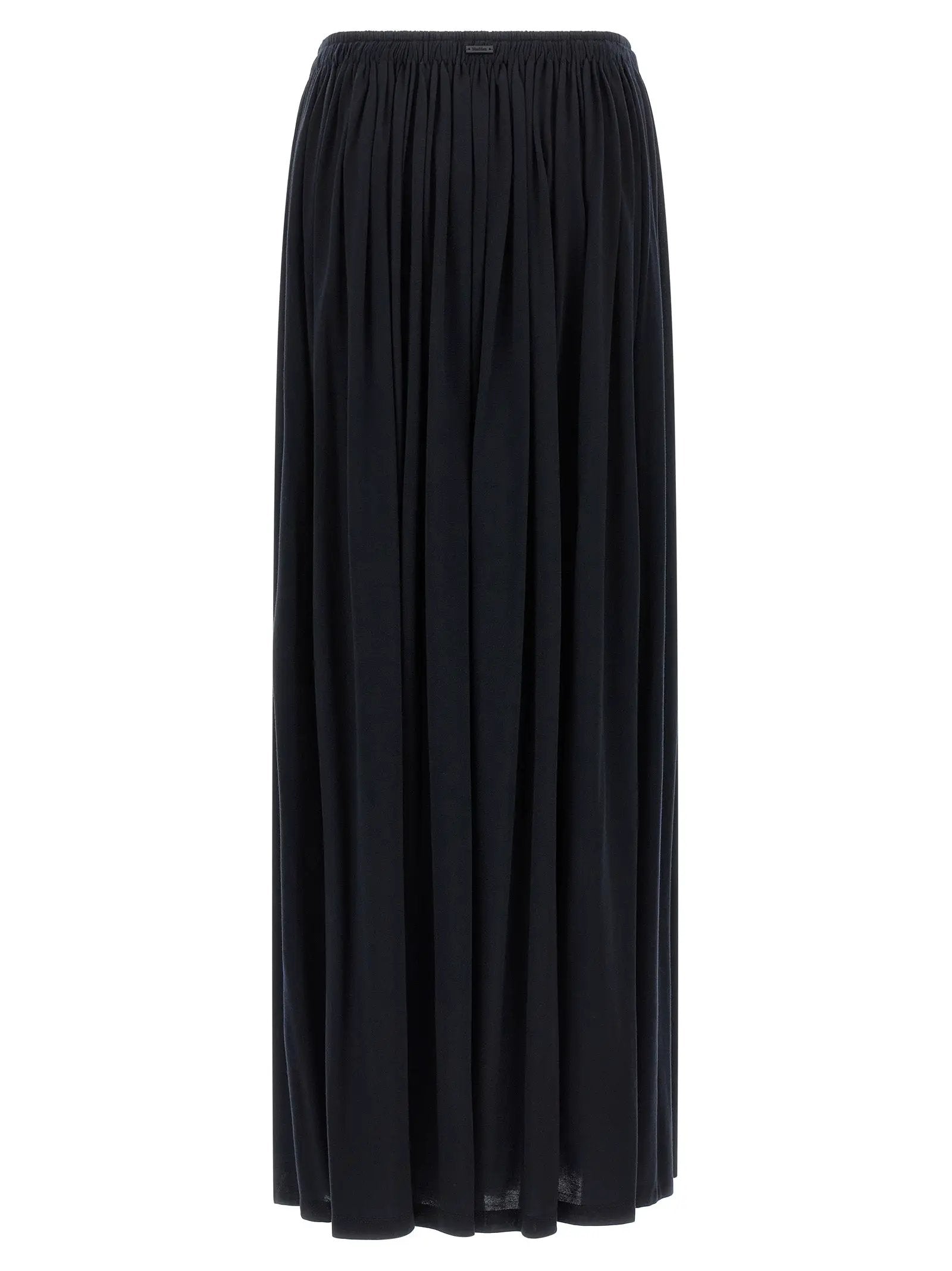 Max Mara Blue Lyocell Mini Skirt