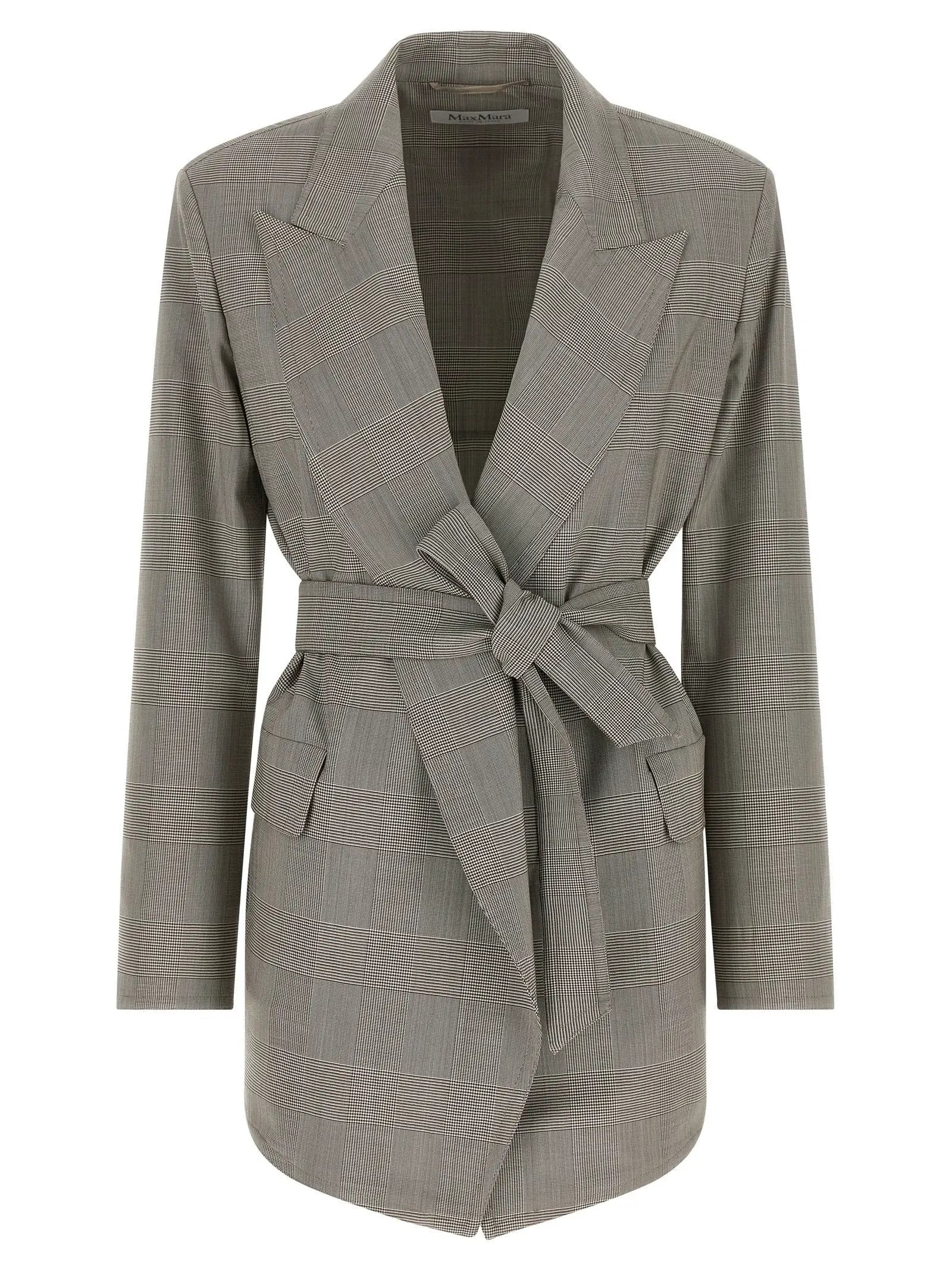 Max Mara Gray Wool Blazer