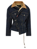 Dsquared² Blue Cotton Denim Jacket