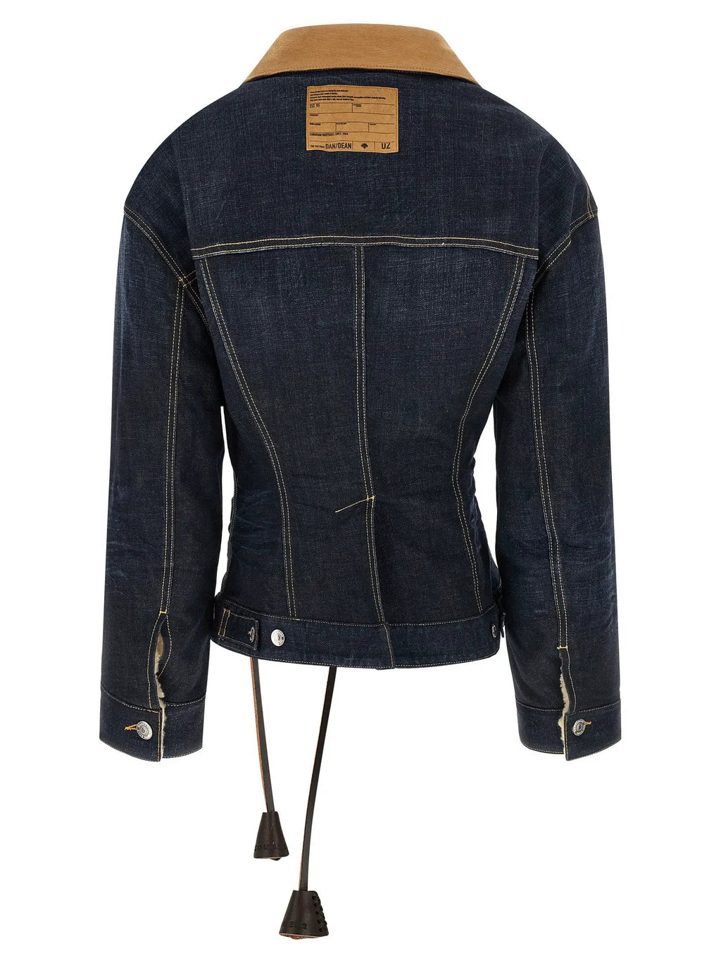 Dsquared² Blue Cotton Denim Jacket
