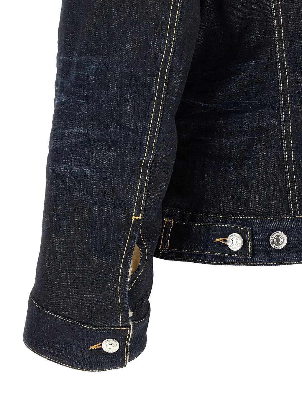 Dsquared² Blue Cotton Denim Jacket