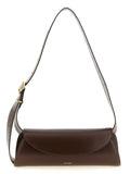 Jil Sander Brown Calfskin Shoulder Bag