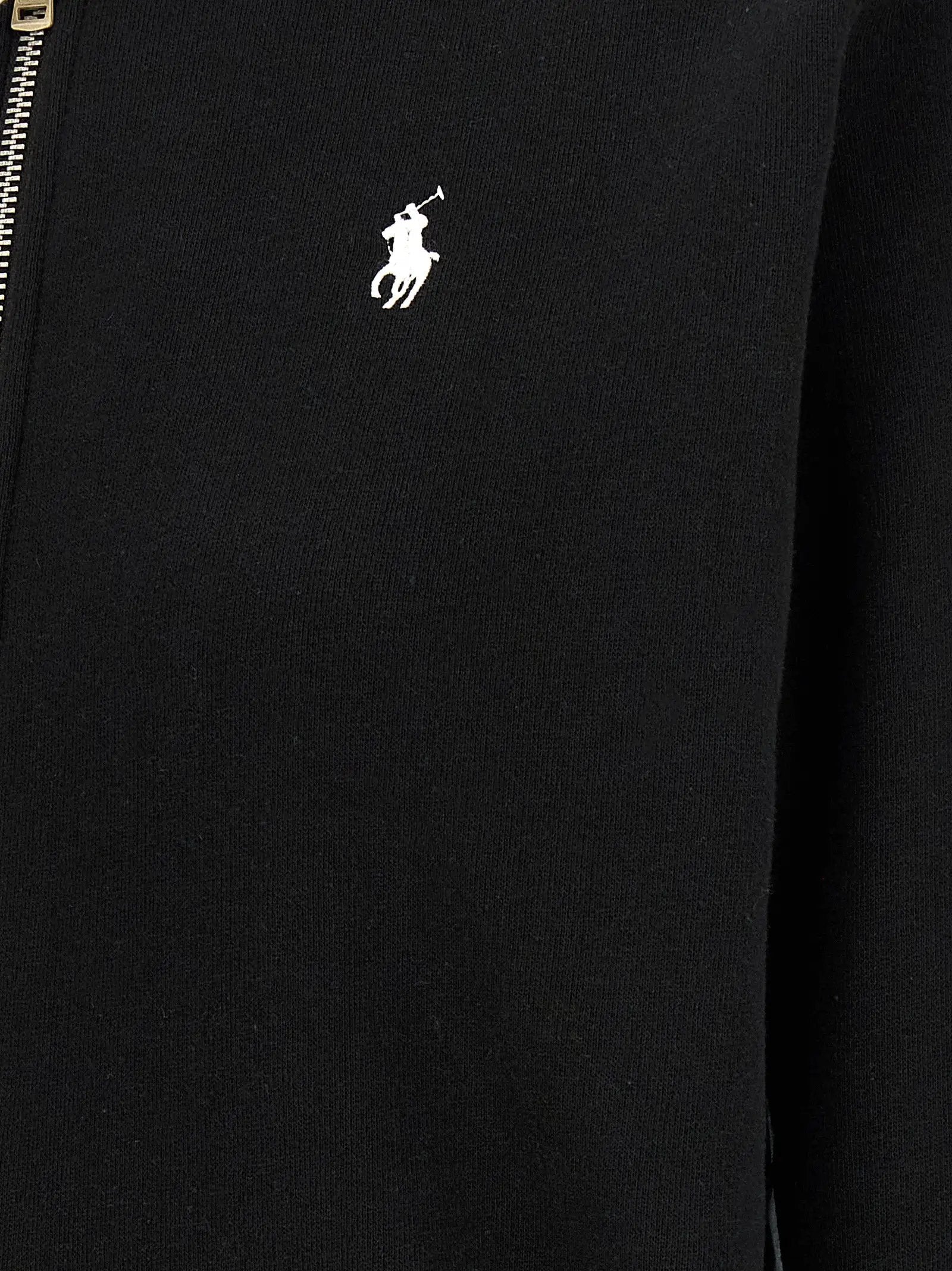 Polo Ralph Lauren Black Cotton Sweatshirt