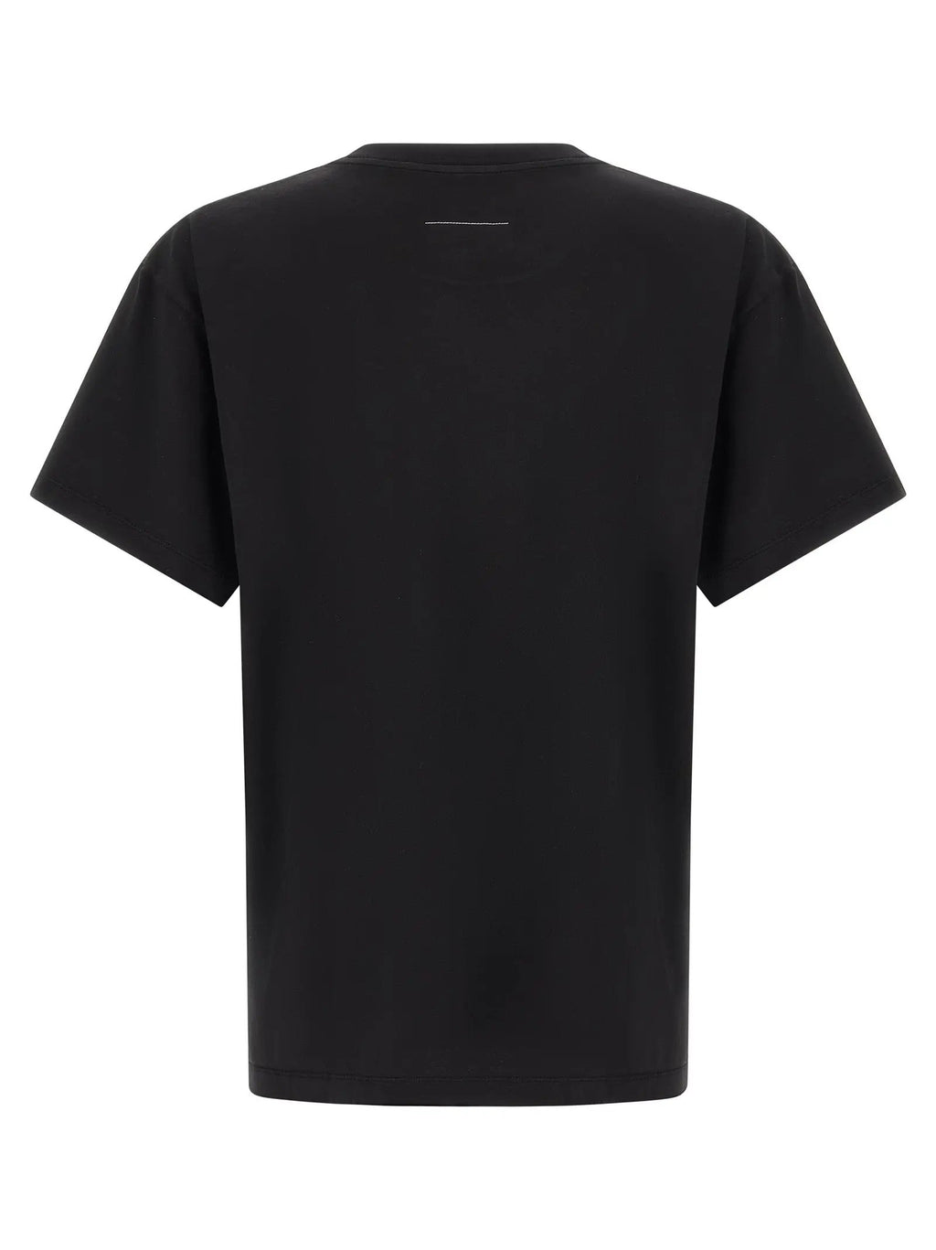 MM6 Maison Margiela Black Cotton T-Shirt