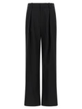 MM6 Maison Margiela Black Polyester Casual Pants