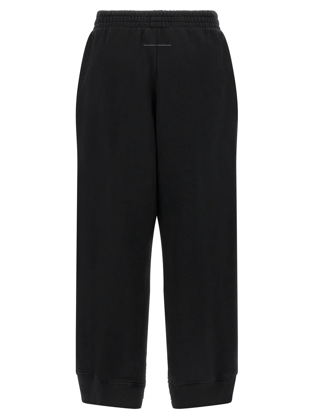 MM6 Maison Margiela Black Cotton Joggers (Workout Pants)