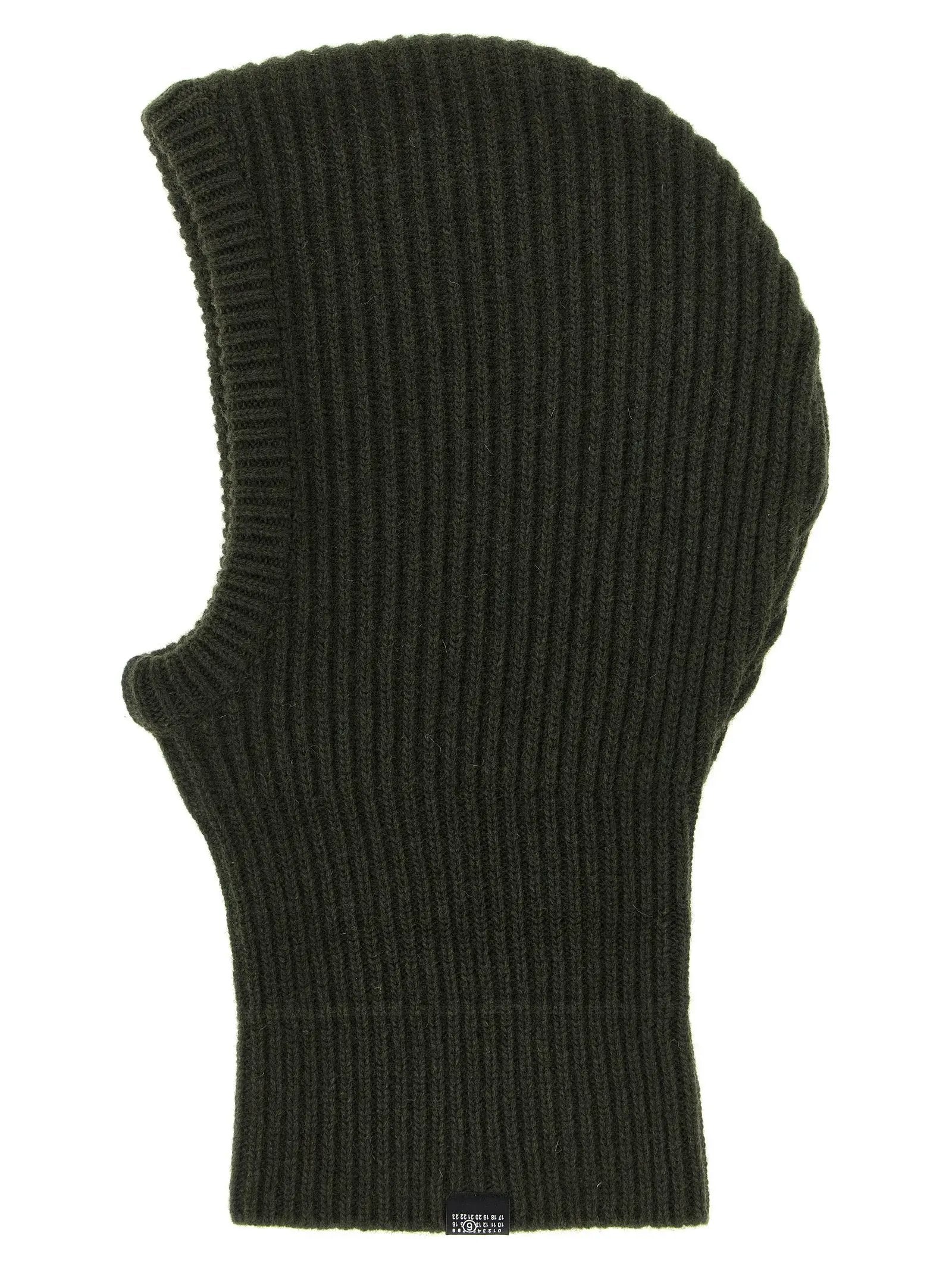 MM6 Maison Margiela Bicolor Wool Beanie