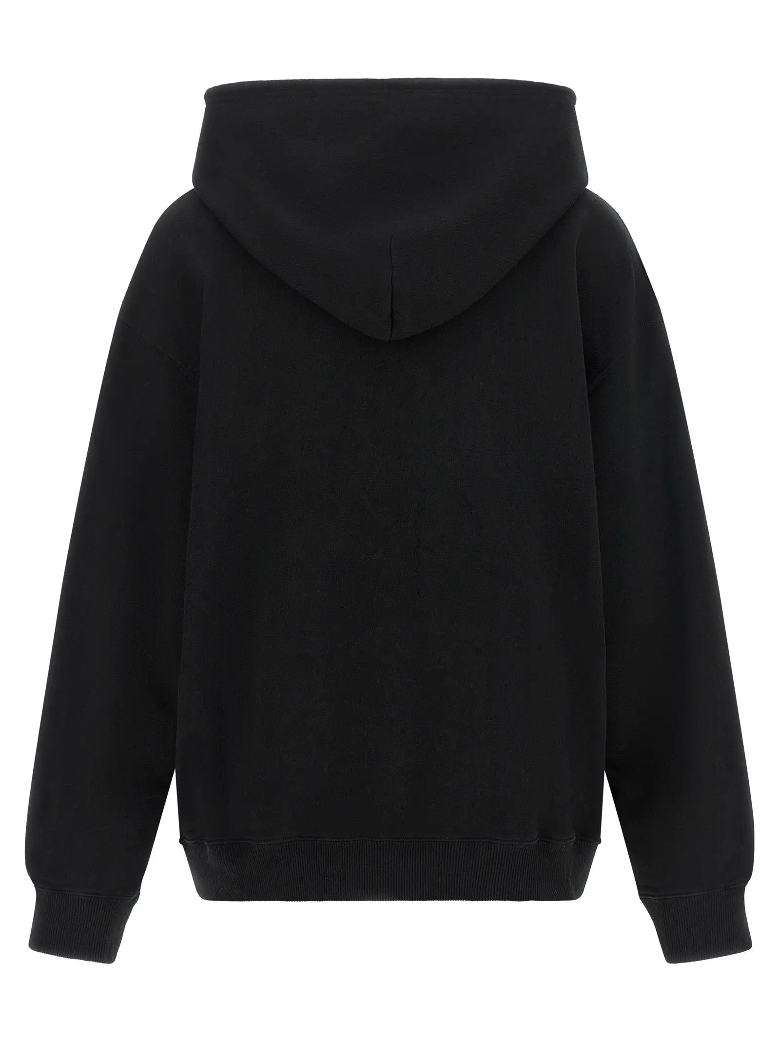 MM6 Maison Margiela Black Cotton Sweatshirt