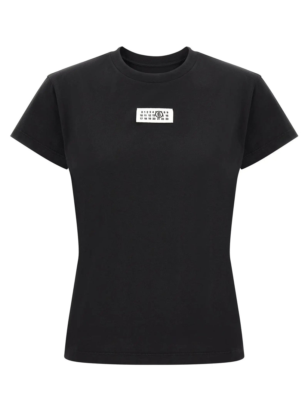 MM6 Maison Margiela Black Cotton T-Shirt
