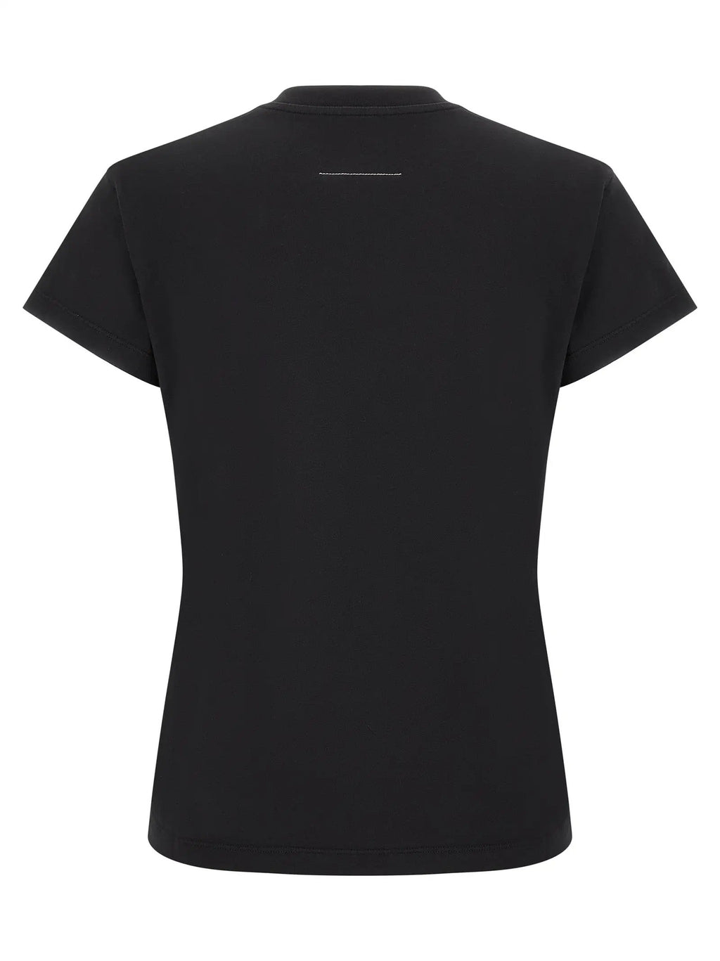 MM6 Maison Margiela Black Cotton T-Shirt