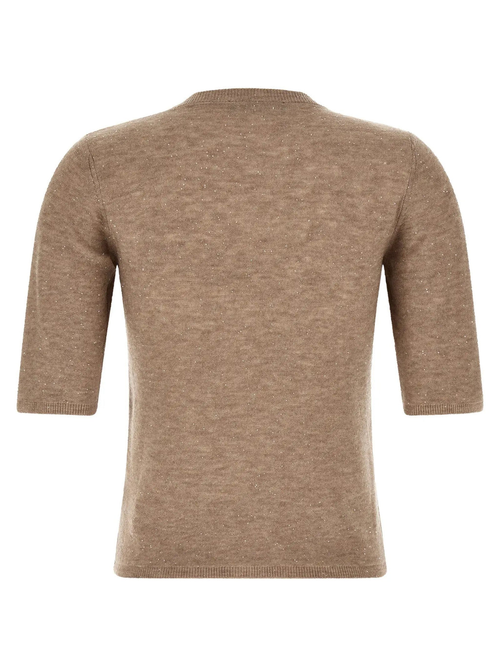 Fabiana Filippi Beige Wool T-Shirt