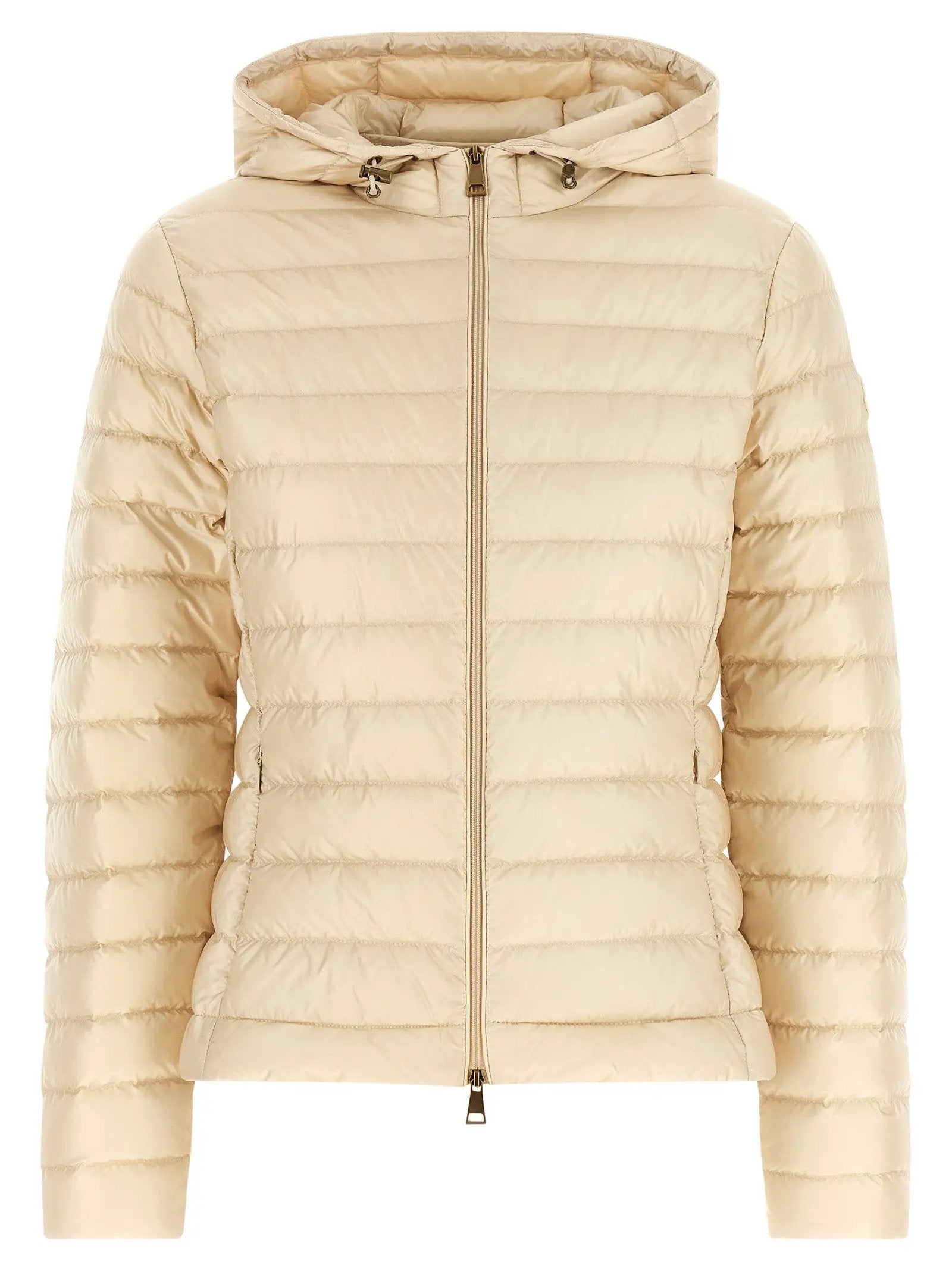 Moncler Beige Polyamide Full-Length Jacket