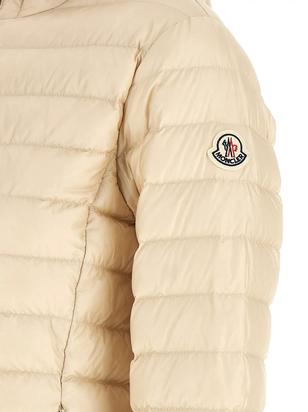 Moncler Beige Polyamide Full-Length Jacket