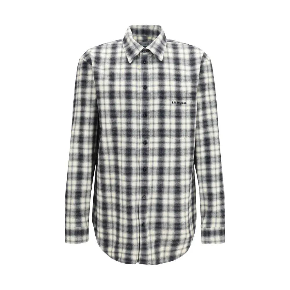 Balenciaga Multicolor Cotton Pattern Shirt