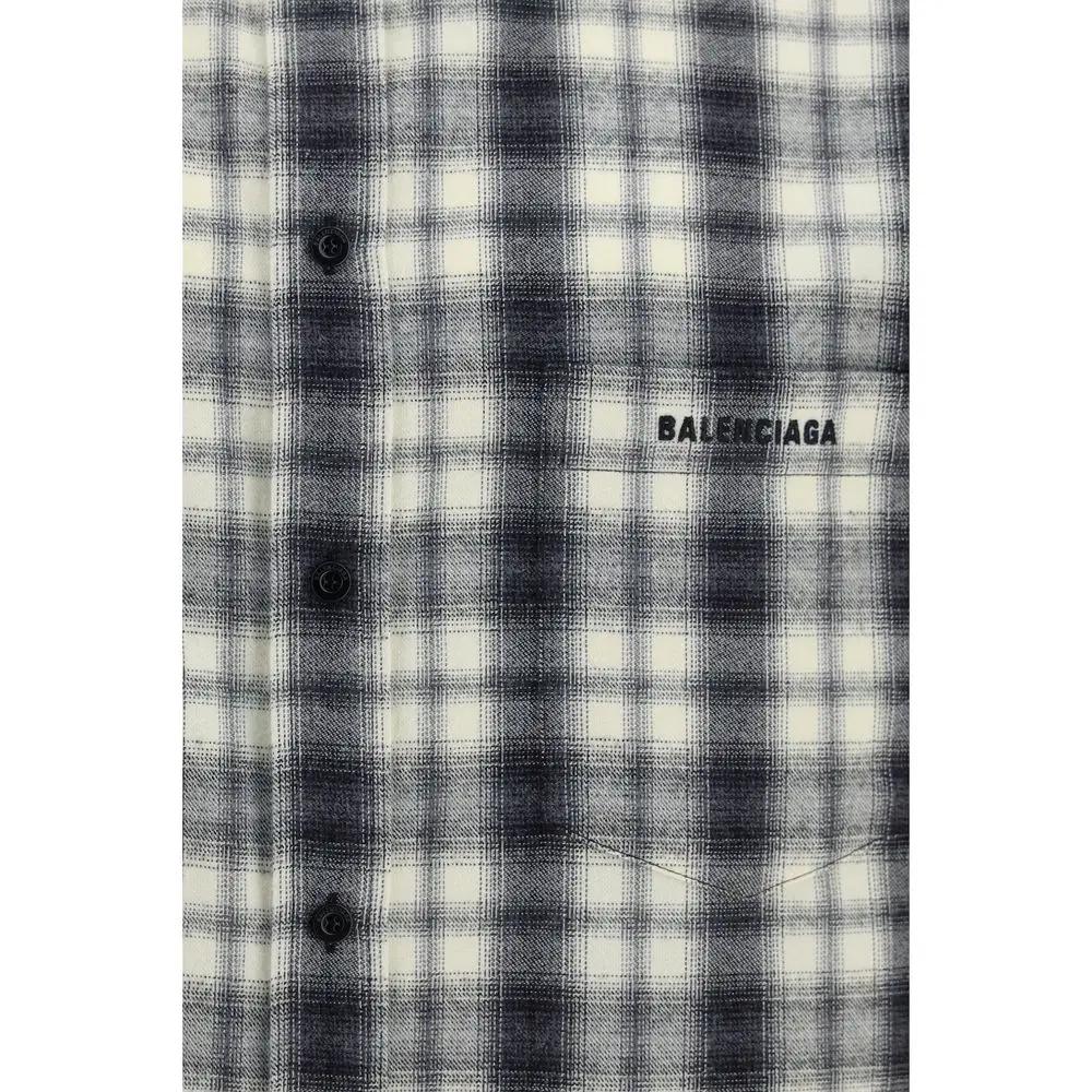 Balenciaga Multicolor Cotton Pattern Shirt