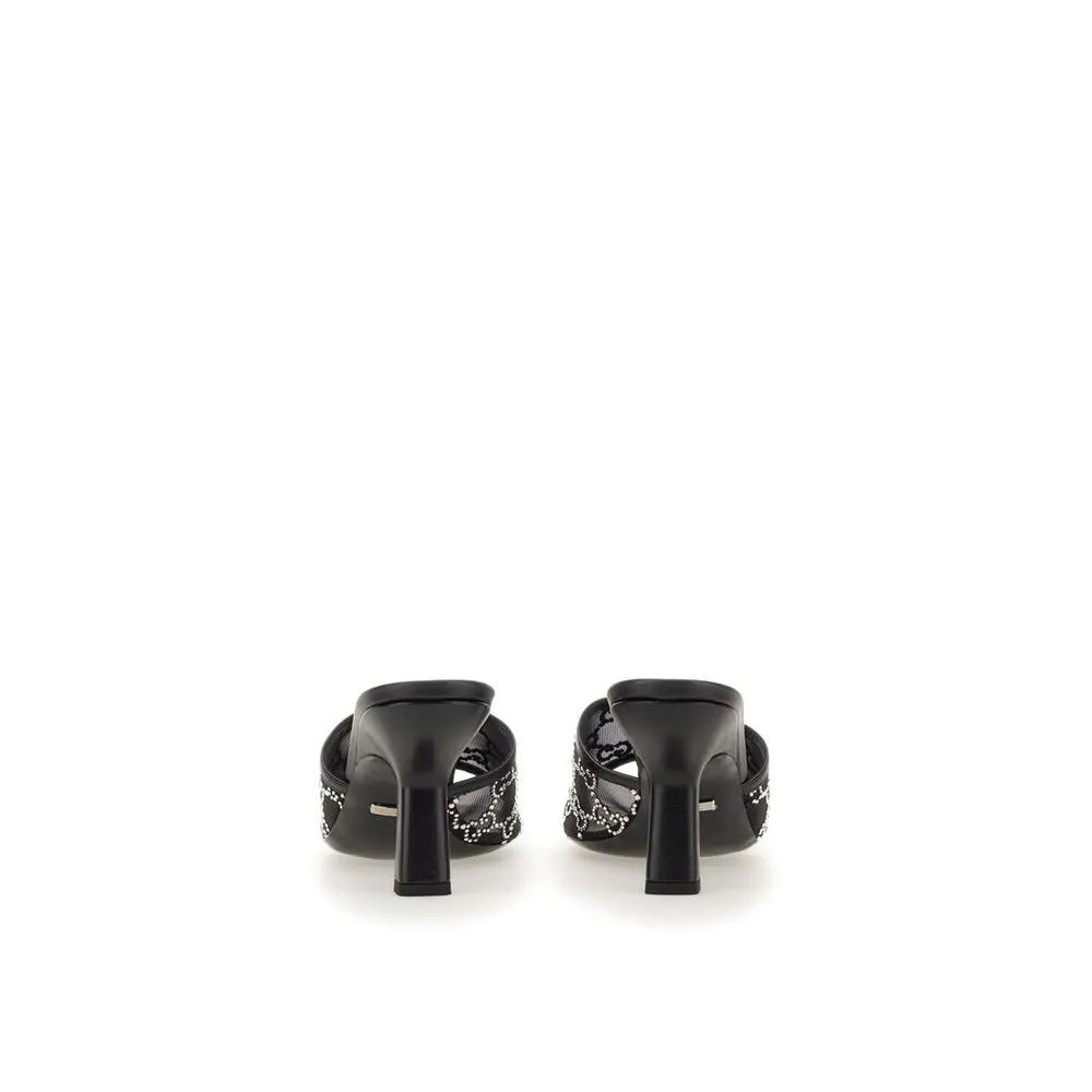 Gucci Black Polyamide Mules