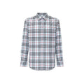 Burberry Blue Cotton Dress Shirt