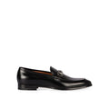 Gucci Black Calfskin Slip-On Loafers