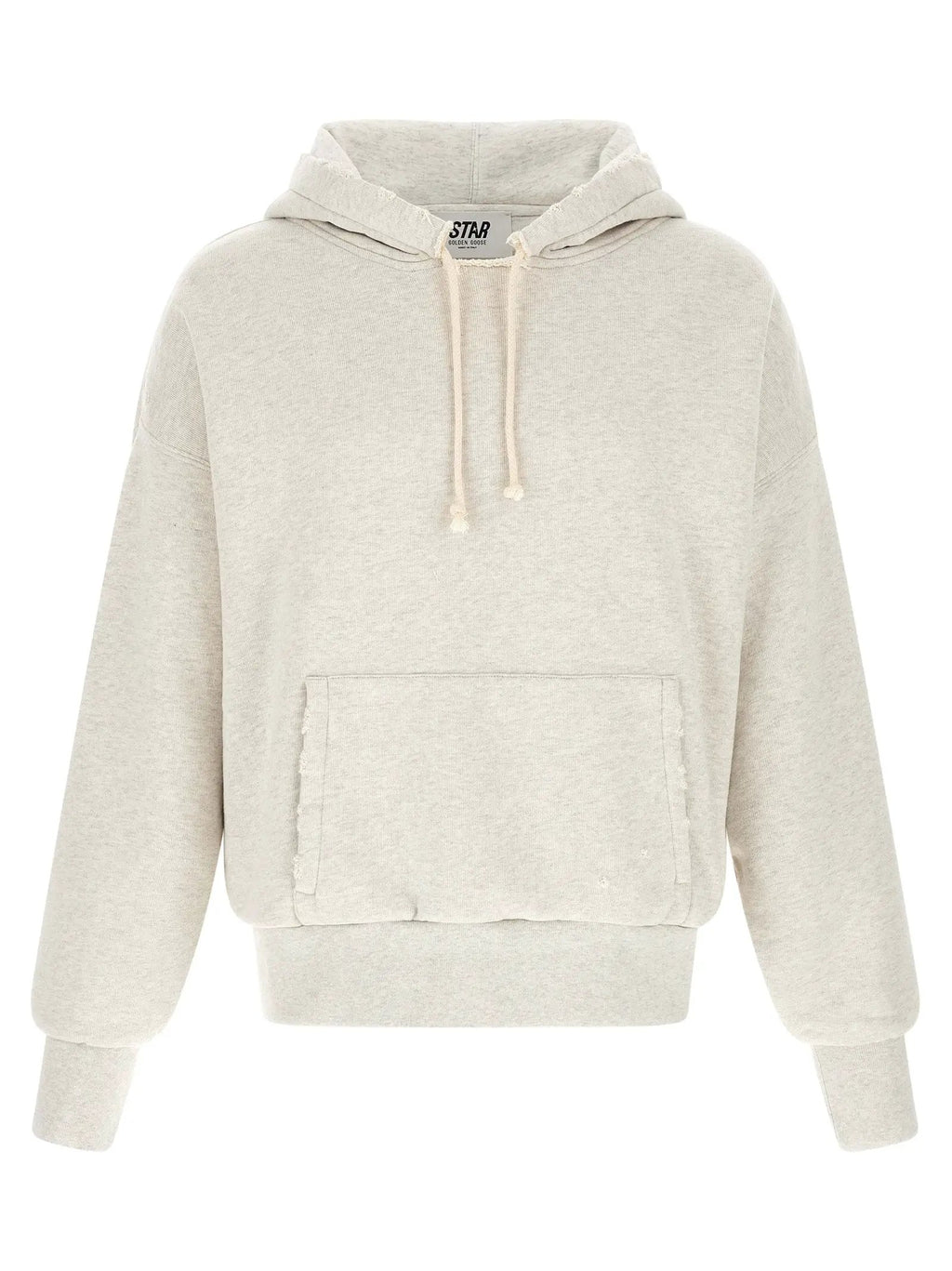 Sweat-shirt en coton gris Golden Goose