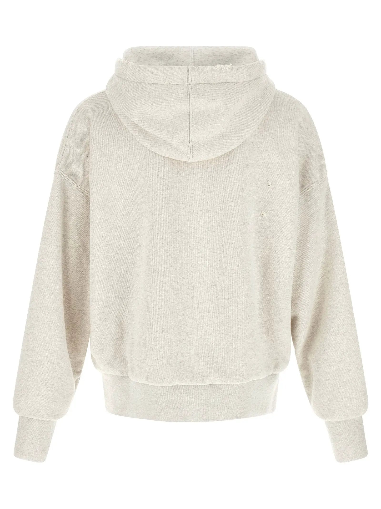 Sweat-shirt en coton gris Golden Goose