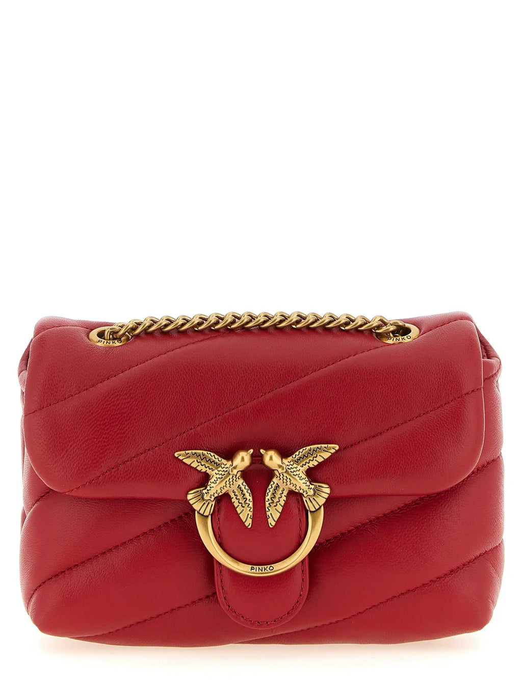 Sac bandoulière PINKO en cuir d'agneau multicolore