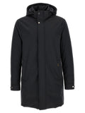 Parka MooRER en laine bleue