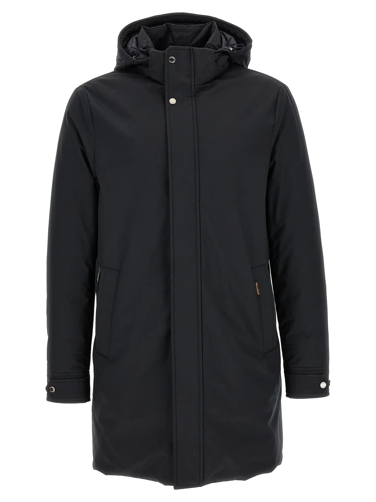 Parka MooRER en laine bleue